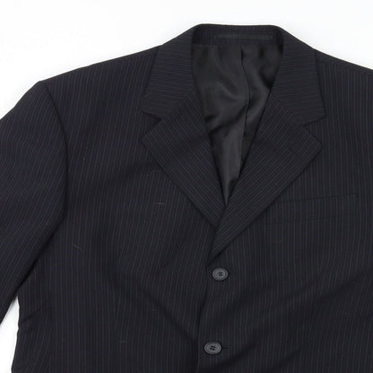 F&F Mens Blue   Jacket Suit Jacket Size 40