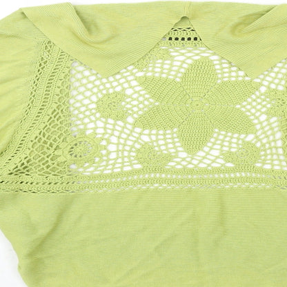 Principles Womens Green  Knit Cardigan Jumper Size L