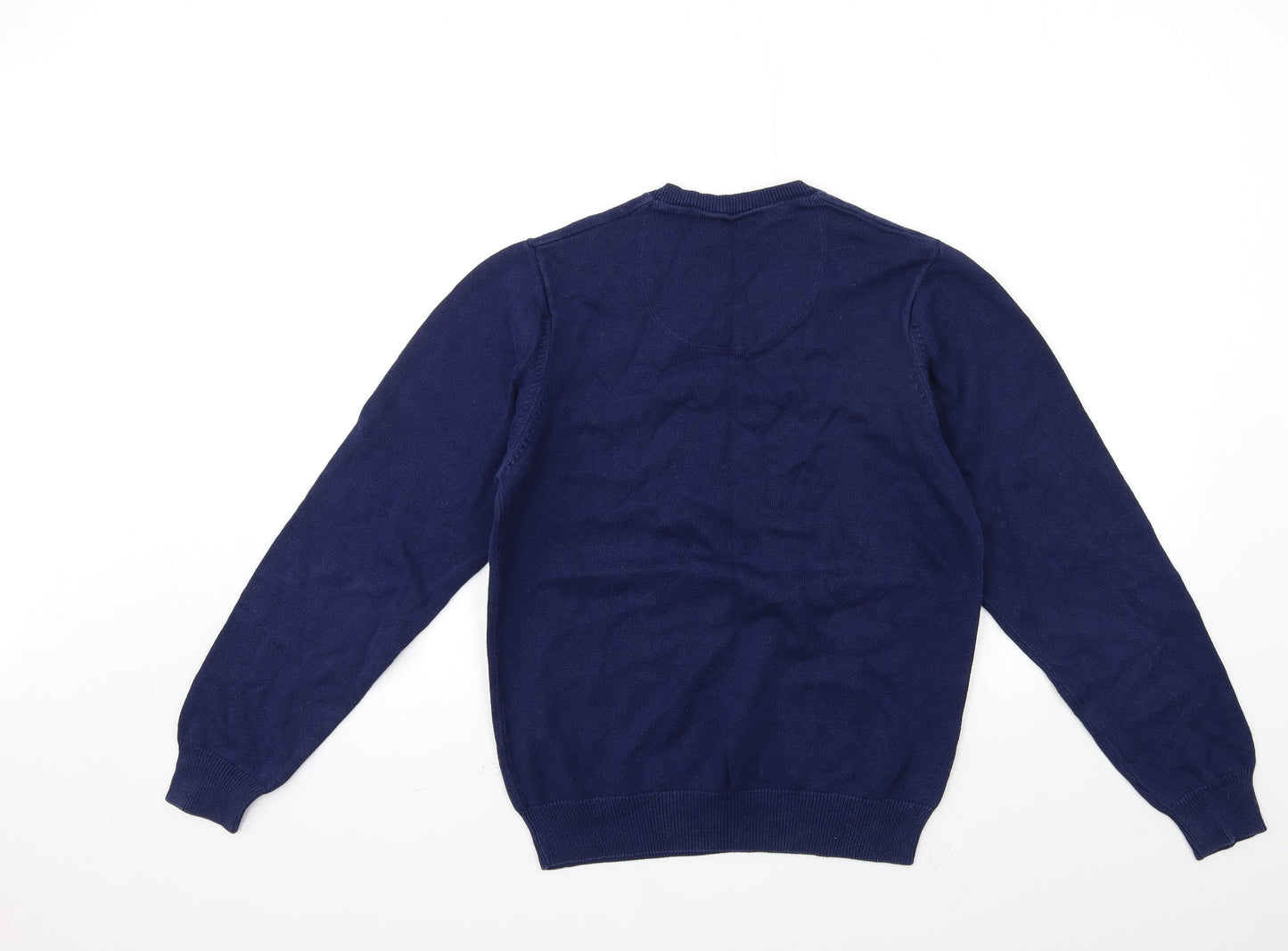 Blue Harbour Mens Blue  Knit Pullover Jumper Size S