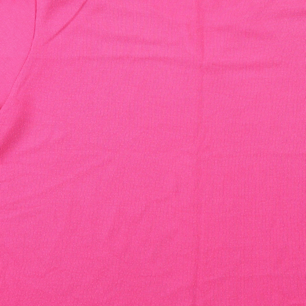 Carolyn Taylor Womens Pink  Knit Pullover Jumper Size M
