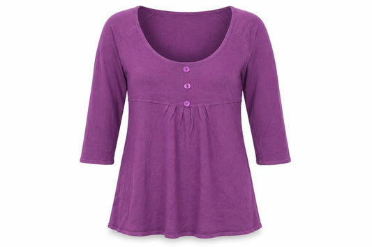 Womens UK Size 10 La Redoute Purple Pullover Jumper