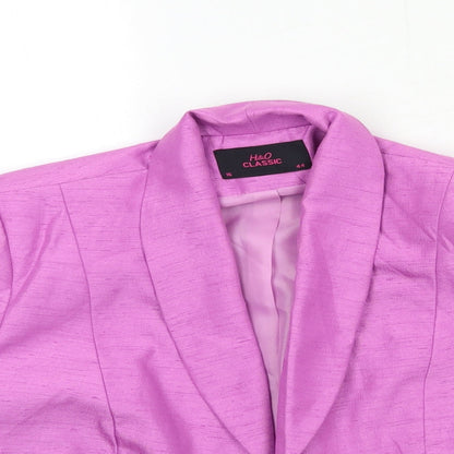 h&O Womens Purple   Jacket  Size 16