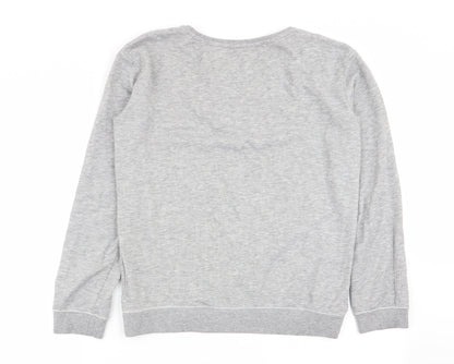 Womens UK Size 8 NEXT Grey Pullover Jumper