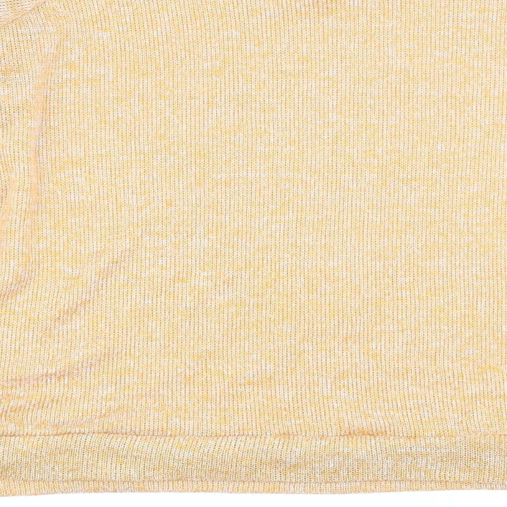 Womens UK Size 8 Warehouse Yellow Pullover Jumper