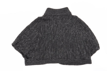 Womens UK Size 16 South Grey Cardigan Jumper