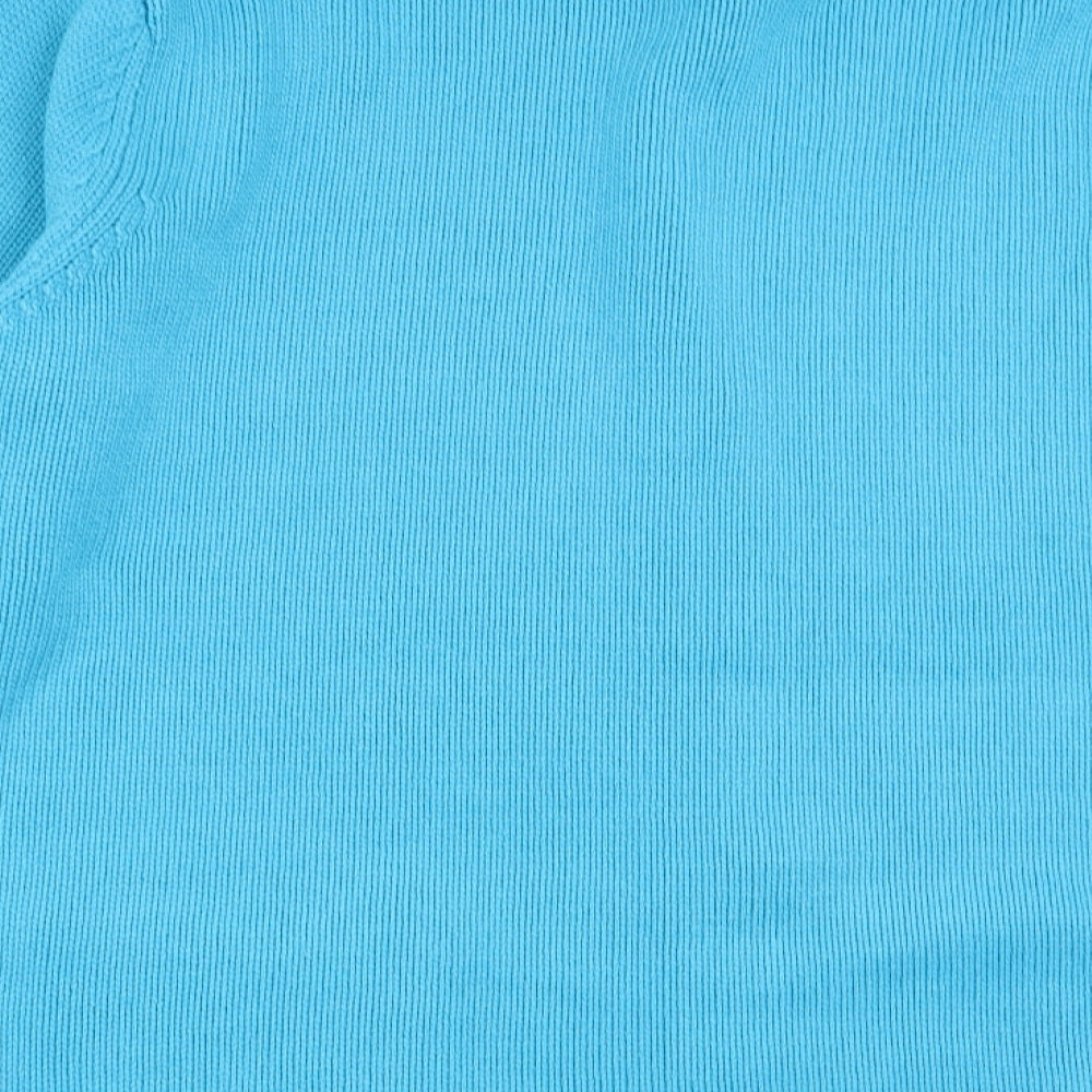 Womens UK Size 16 Classics Blue Cardigan Jumper