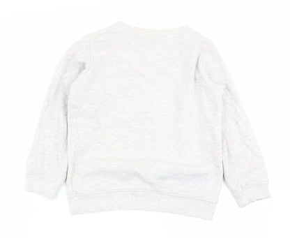 NEXT Girls Grey   Pullover Jumper Size 8 Years