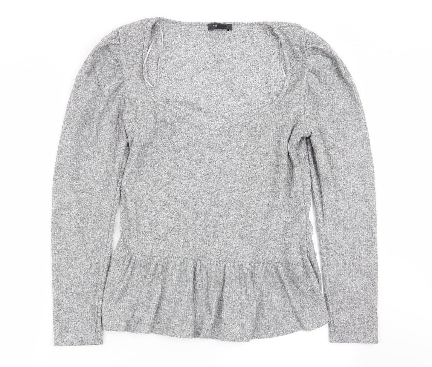 Primark Womens Grey   Basic T-Shirt Size 12