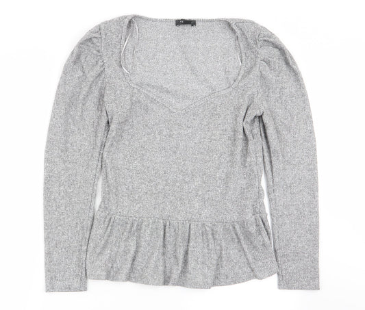 Primark Womens Grey   Basic T-Shirt Size 12