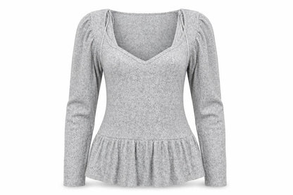 Womens UK Size 12 Primark Grey Basic T-Shirt