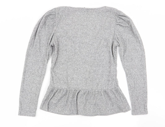 Primark Womens Grey   Basic T-Shirt Size 12