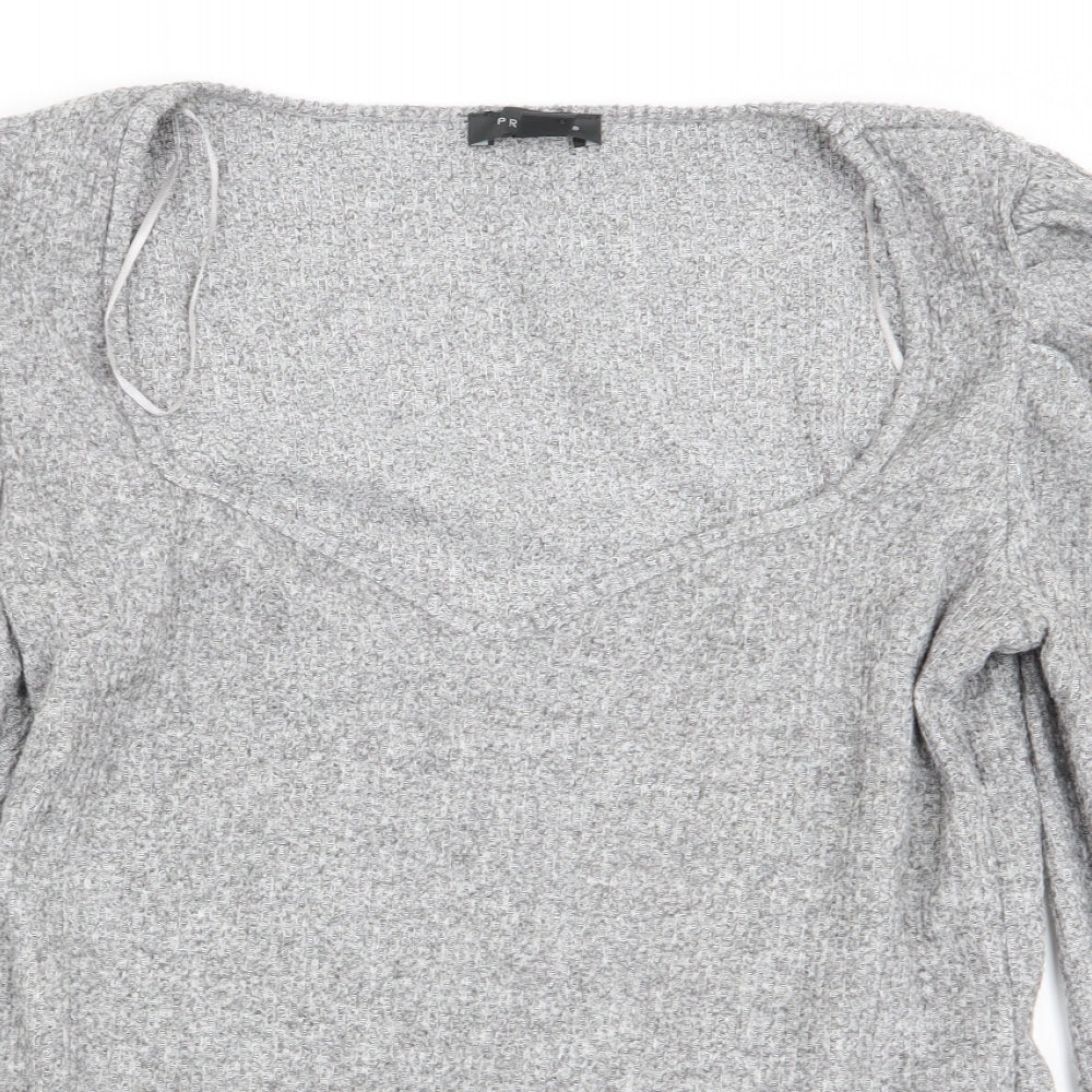 Primark Womens Grey   Basic T-Shirt Size 12