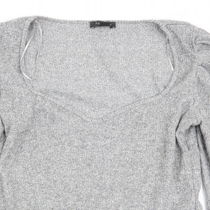 Primark Womens Grey   Basic T-Shirt Size 12