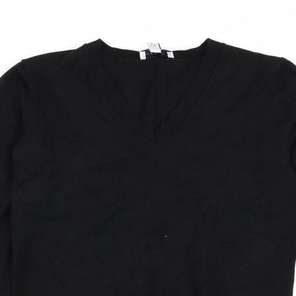 Womens UK Size 6 Warehouse Black Pullover Jumper