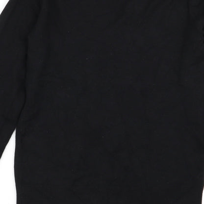 Womens UK Size 6 Warehouse Black Pullover Jumper