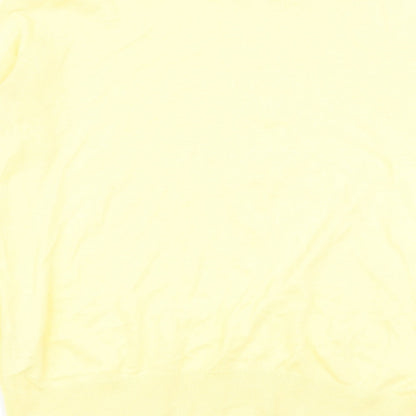 Womens UK Size 10 Warehouse Yellow Pullover Jumper