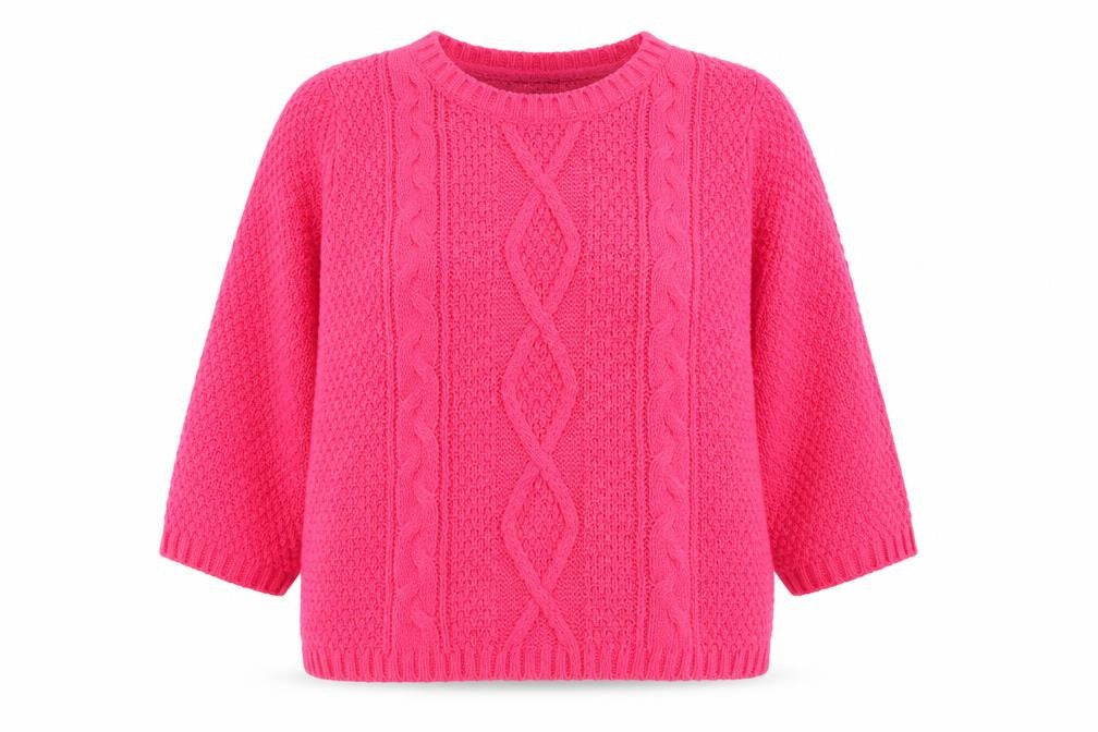 Womens UK Size 14 Papaya Red Pullover Jumper