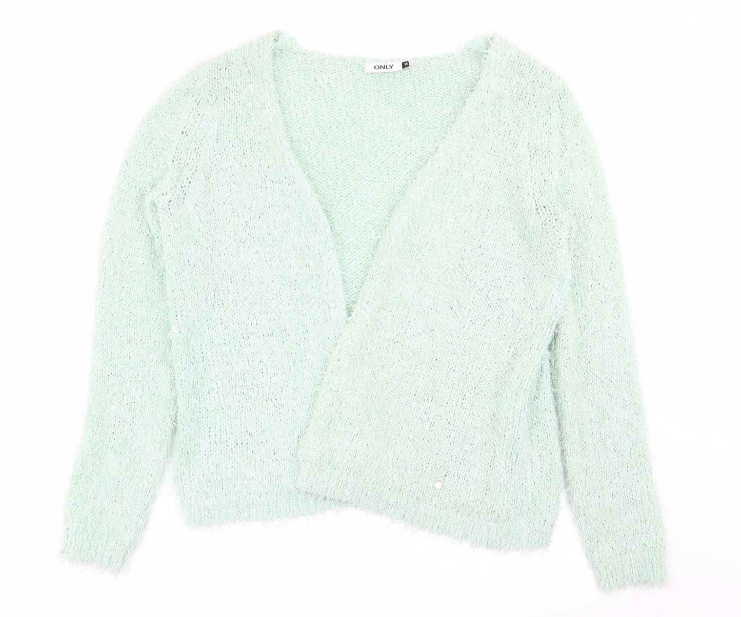 Womens UK Size M Only Green Pullover Jumper