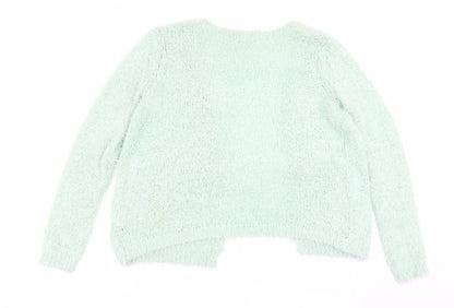Womens UK Size M Only Green Pullover Jumper