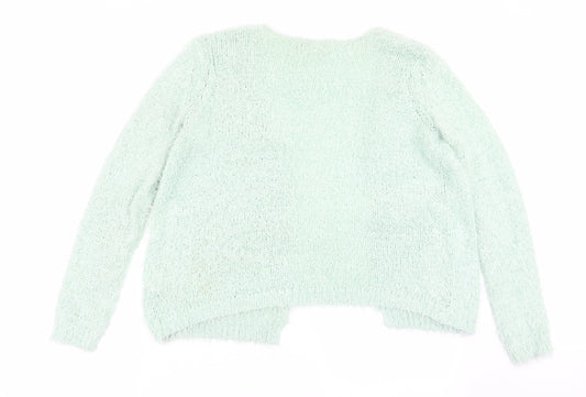 Womens UK Size M Only Green Pullover Jumper