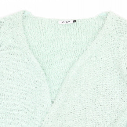 Womens UK Size M Only Green Pullover Jumper
