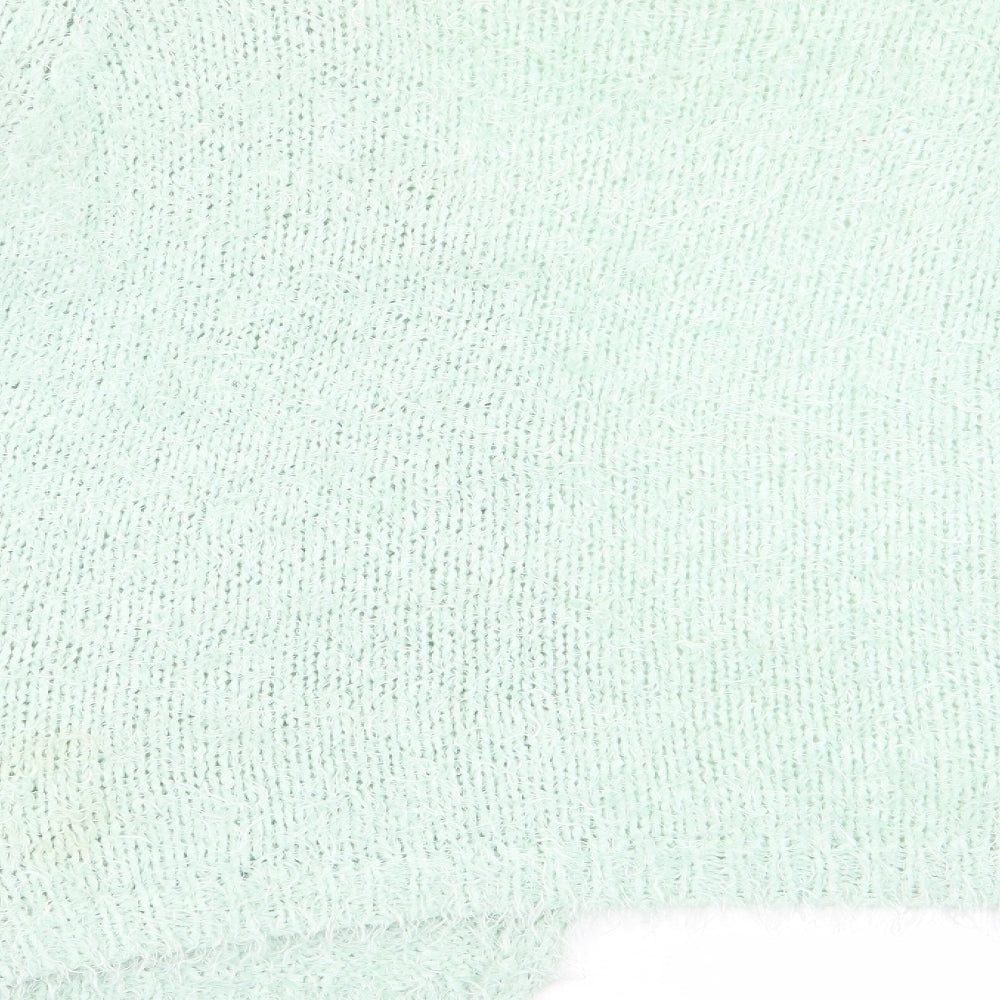 Womens UK Size M Only Green Pullover Jumper