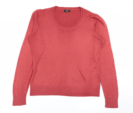 F&F Womens Brown   Pullover Jumper Size 16