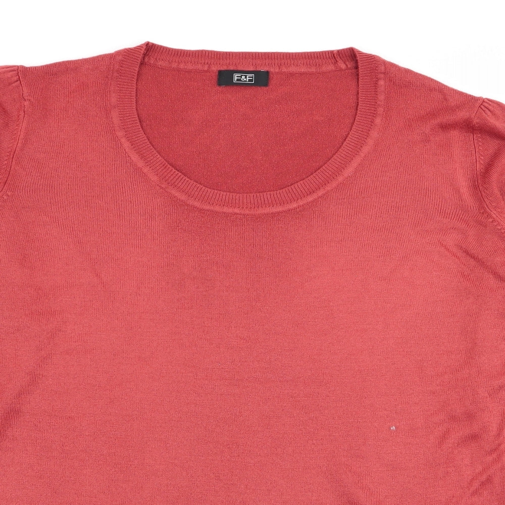 F&F Womens Brown   Pullover Jumper Size 16