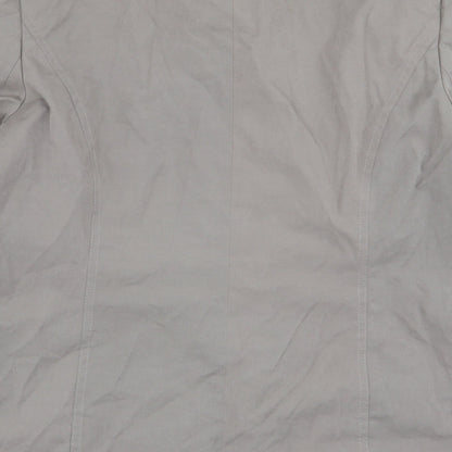 Womens UK Size 14 Debenhams Brown Overcoat