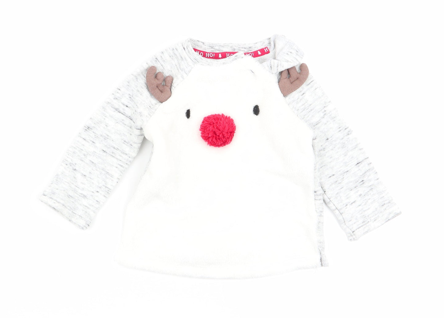 F&F Girls Multicoloured   Pullover Jumper Size 6-9 Months