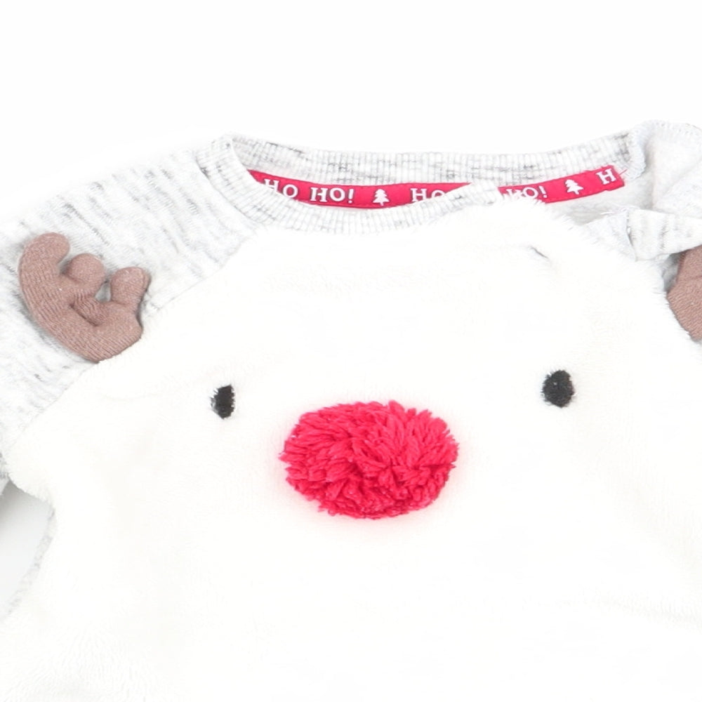F&F Girls Multicoloured   Pullover Jumper Size 6-9 Months