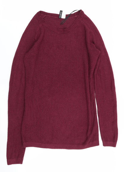 Divided by H&M Mens Red   Pullover Jumper Size S