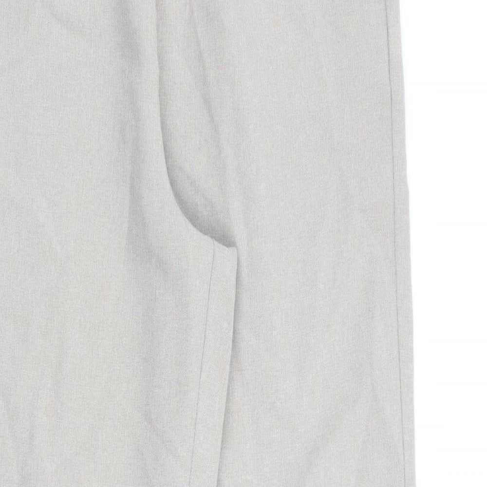 Womens UK Size 10 BM Regular Fit  Beige Trousers
