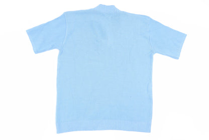 Womens UK Size S pure&natural Blue Pullover Jumper