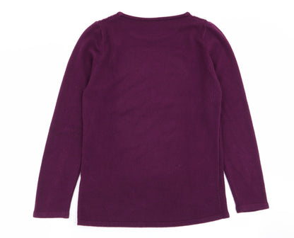 Womens UK Size M anna rose Purple Pullover Jumper