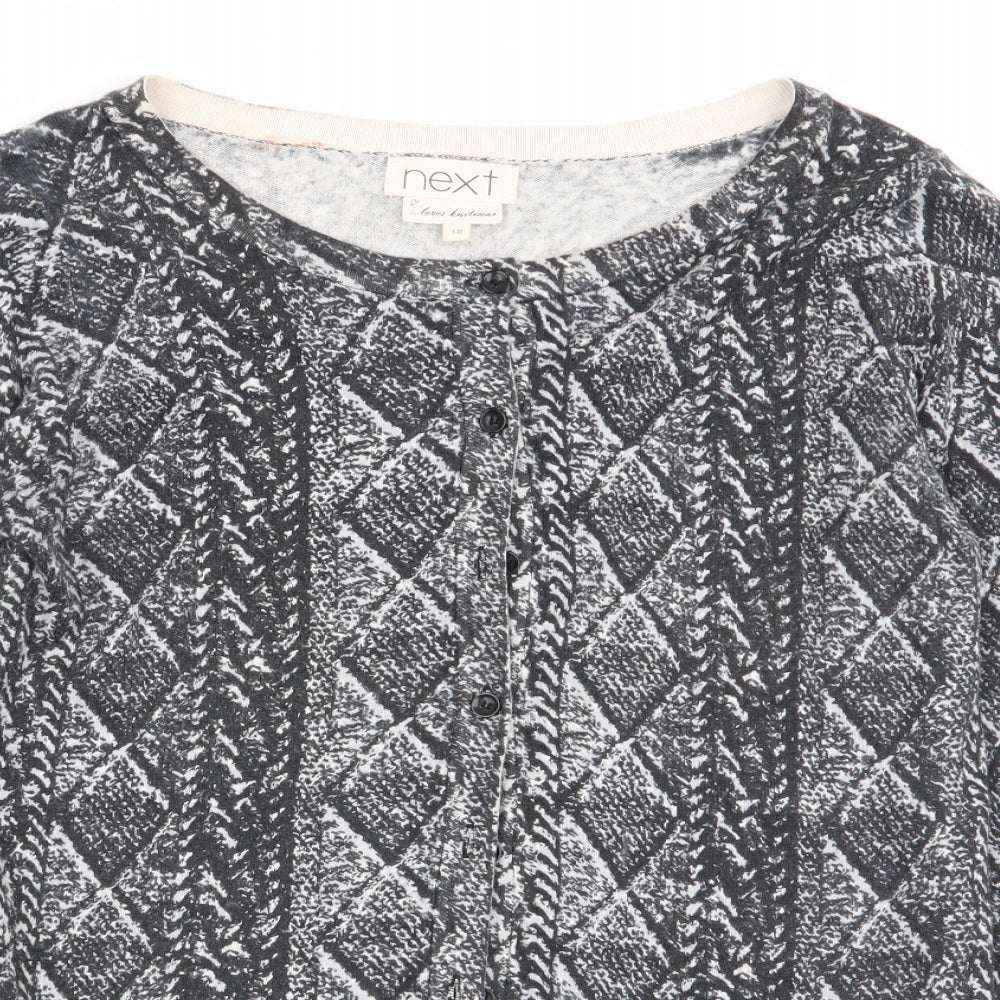 Womens UK Size 10 NEXT Multicoloured Cardigan Jumper