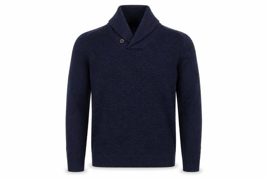 Mens UK Size M Asda George Blue Pullover Jumper