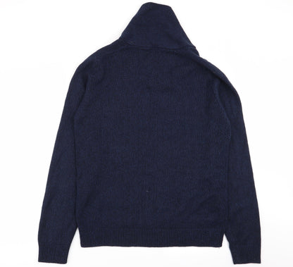 Asda George Mens Blue   Pullover Jumper Size M