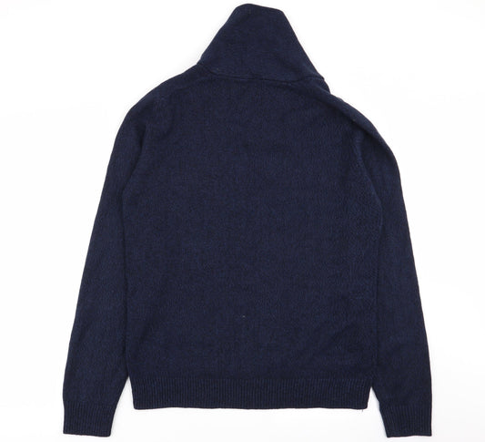 Asda George Mens Blue   Pullover Jumper Size M