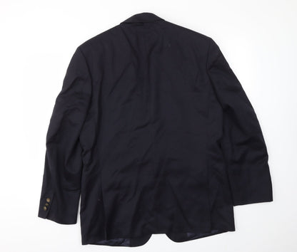 Mens UK Size 40 Preworn Regular Blue Suit Jacket
