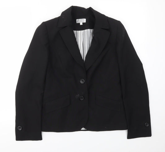 Etam Womens Black   Jacket Blazer Size 10