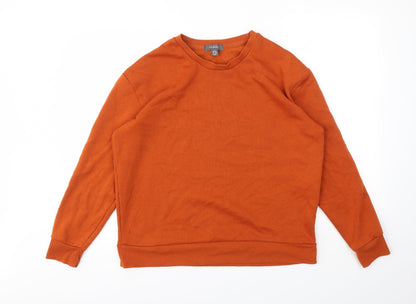 Primark Womens Orange   Pullover Jumper Size M