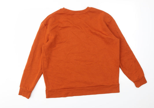 Primark Womens Orange   Pullover Jumper Size M