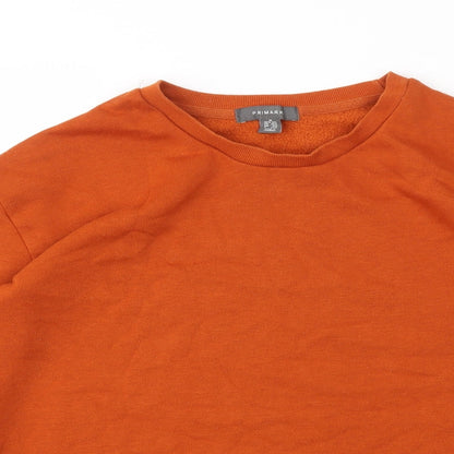 Primark Womens Orange   Pullover Jumper Size M