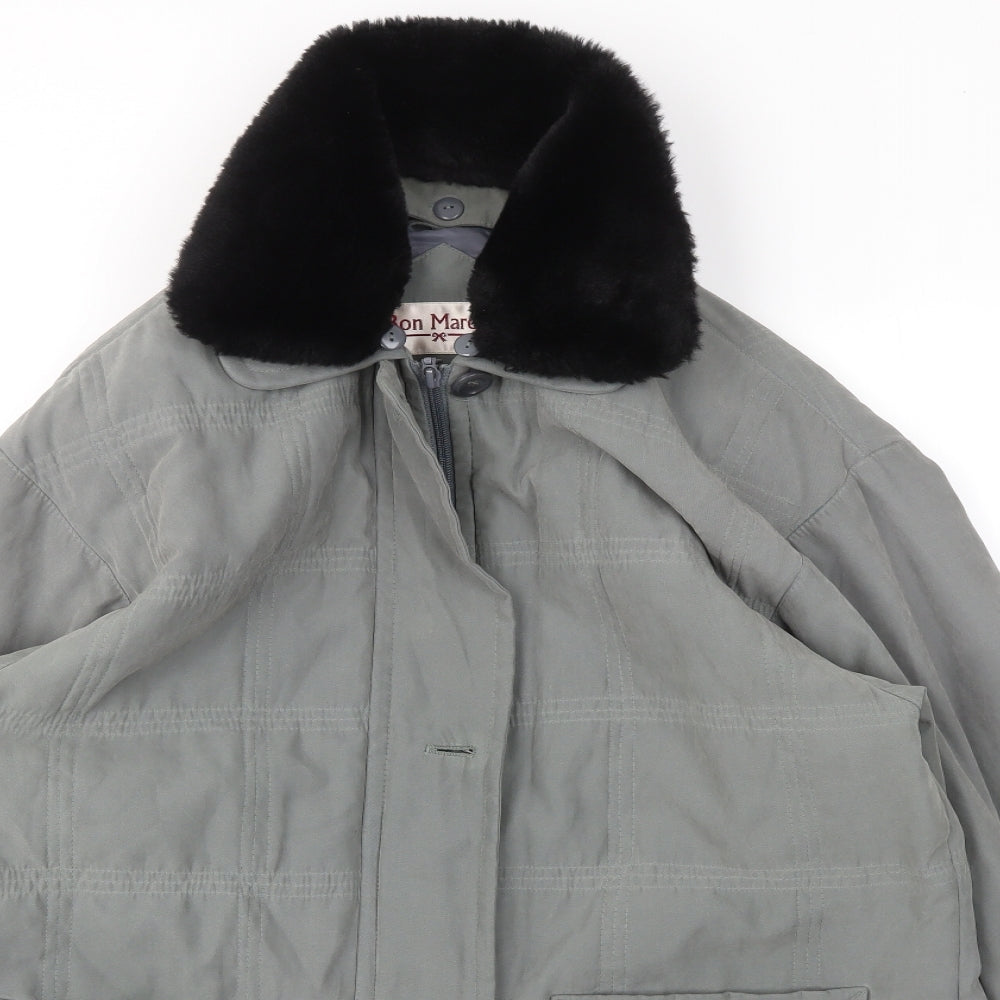 Womens UK Size S Bonmarché Grey Jacket