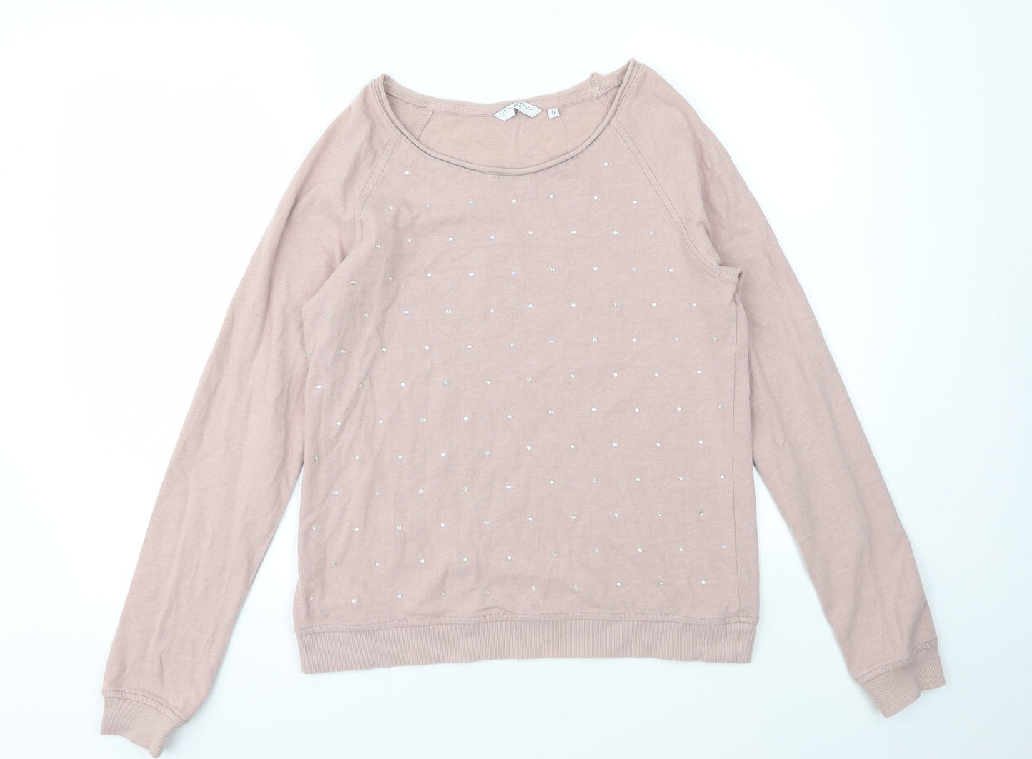 Womens UK Size 12 NEW LOOK Pink Pullover Jumper