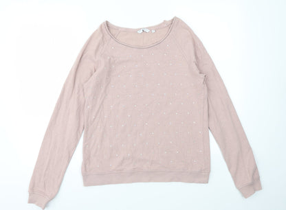 Womens UK Size 12 NEW LOOK Pink Pullover Jumper
