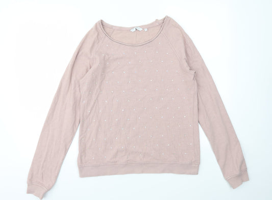Womens UK Size 12 NEW LOOK Pink Pullover Jumper