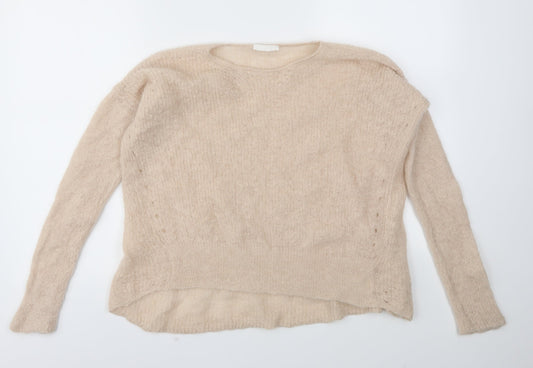 Womens UK Size XL Preworn Ivory Pullover Jumper