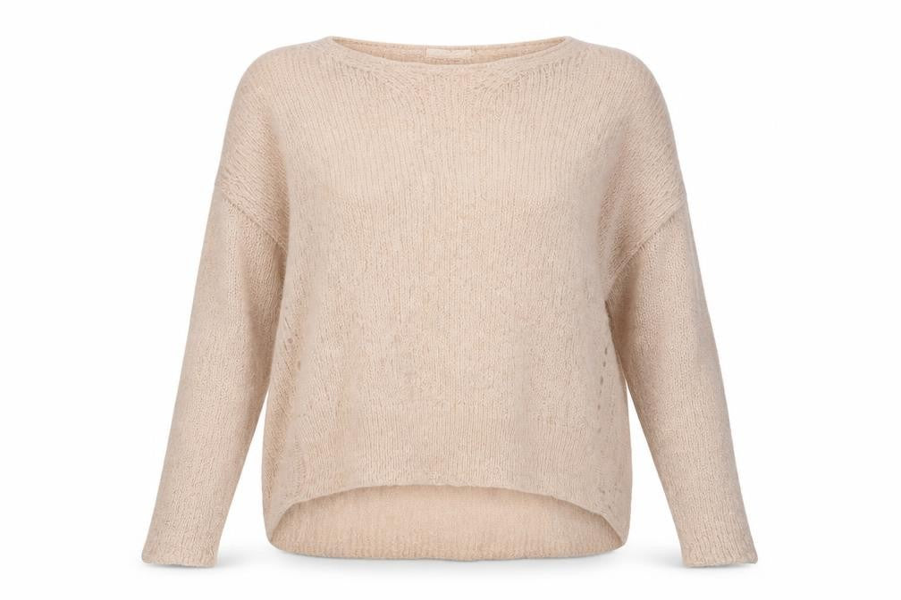Womens UK Size XL Preworn Ivory Pullover Jumper